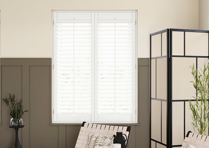 Dartford, White - Full Height Plantation Shutter - Image 3